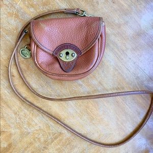 vintage downey & bourke belt bag w x-body strap